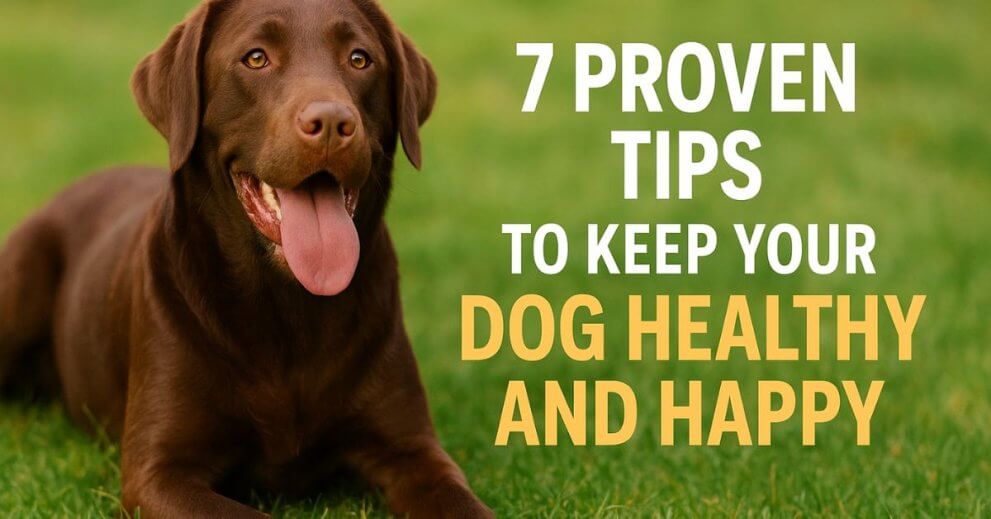 Dog-Keeping tips to make your dog healthy and happy.