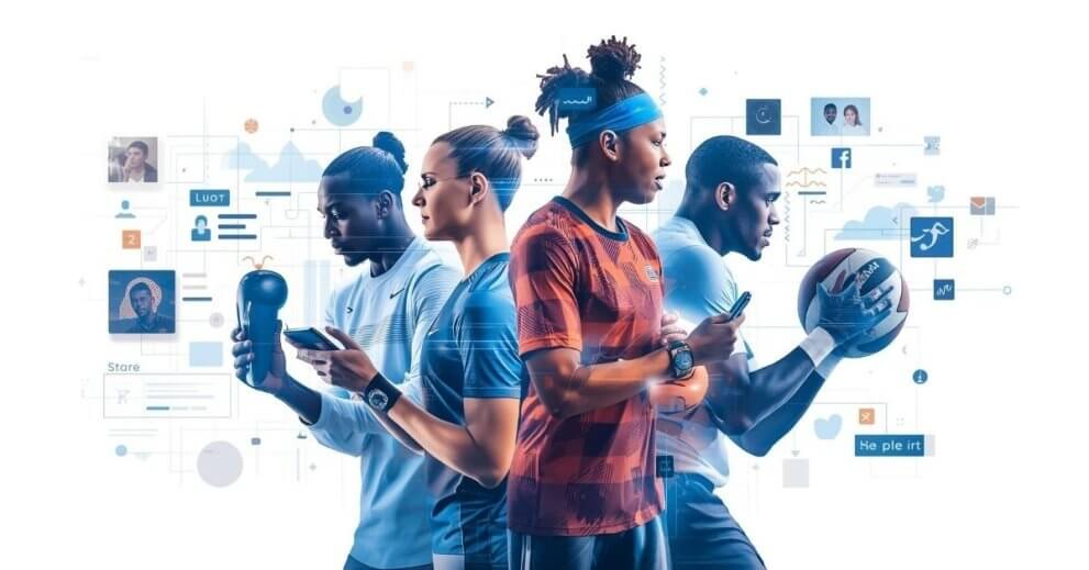 The role of social media in sports as a brand builder for athletes.